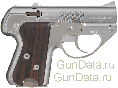 Пистолет Семмерлинг ЛМ-4 (Semmerling LM-4) в отделке с деревянными накладками на рукоятку и хромированием