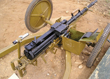Крупнокалиберный пулемет КПВ (Крупнокалиберный Пулемет Владимирова)