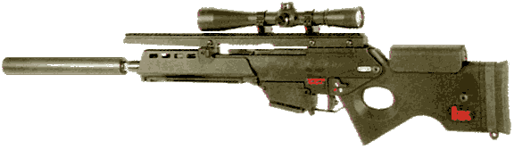 Снайперская винтовка Heckler Koch SL9 SD